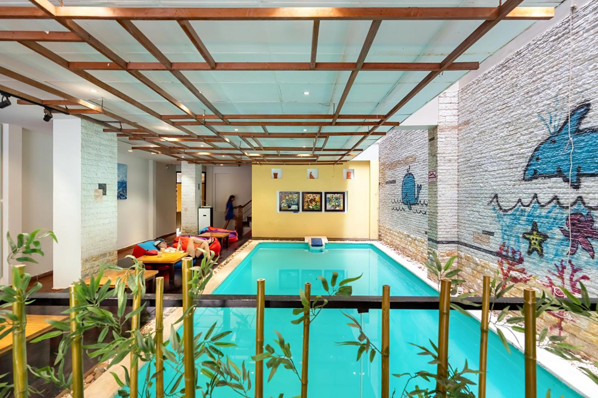 Harmony Old Town Hostel And Pool Bar ホイアン エクステリア 写真
